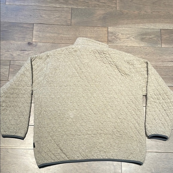 Orvis Men's Beige Quilted Sweater Size L - Picture 7 of 8